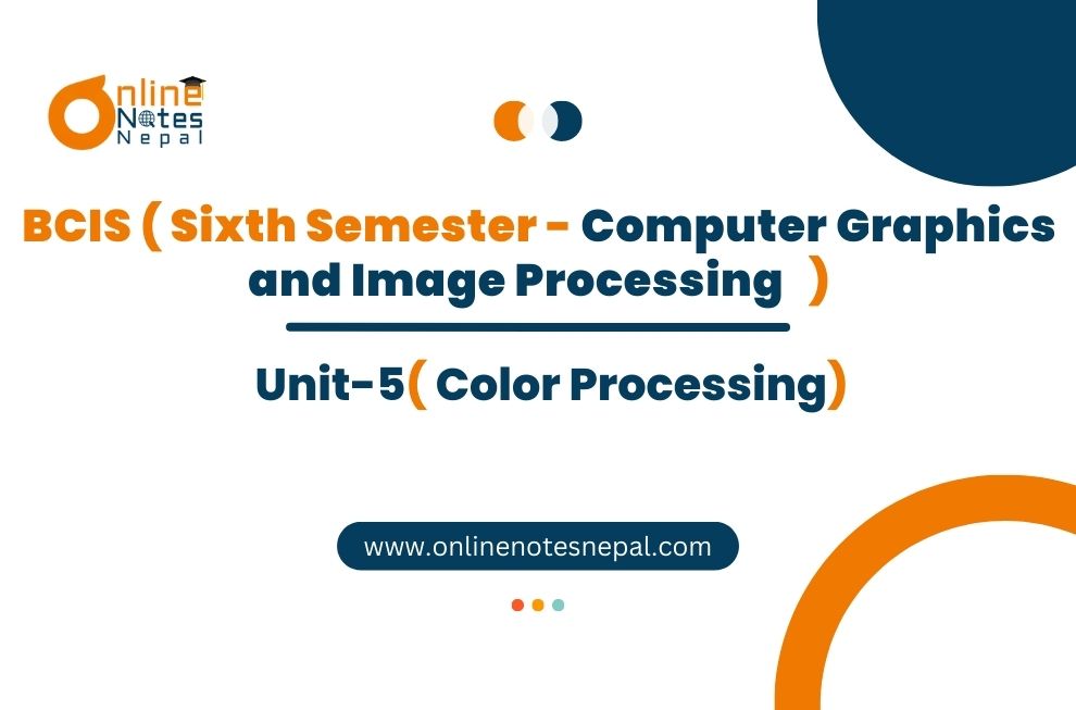Color Processing Photo